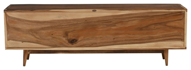 Marsonia Live Edge Suar Wood Media Center/Buffet With 2 Doors/4 Drawers ... pertaining to Understanding the Cultural Significance of Suar Wood in Turin's Creative Industries