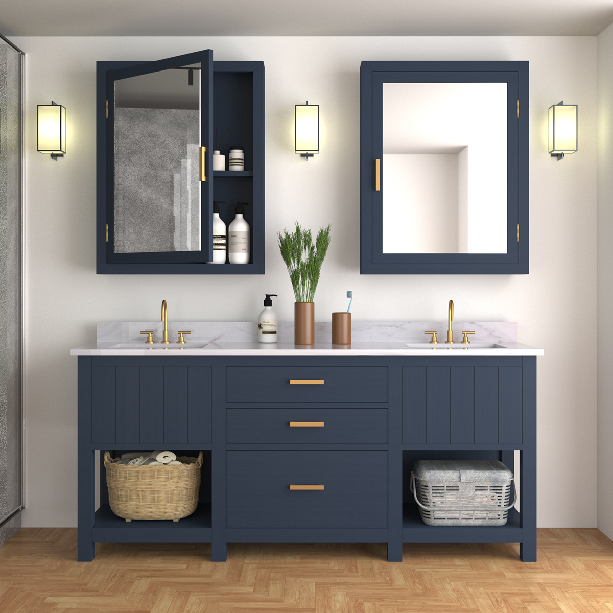 Modern Vanity Cabinets 12 Refreshing Bathroom Furniture Ideas regarding The Evolution of Vanity Cabinet Design Through the Ages