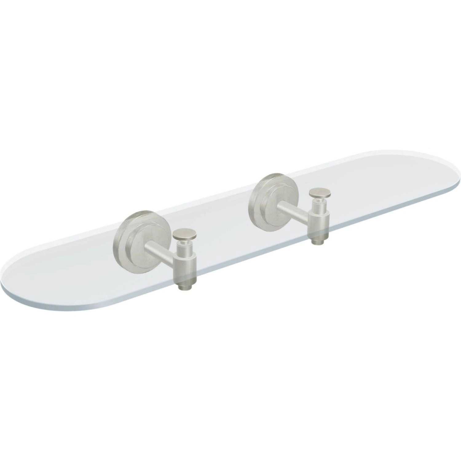 Moen Iso 20" Glass Vanity Shelf, Brushed Nickel - Dn0790Bn with Designing with elegance: exploring the Moen Lounge 24 inch glass vanity shelf