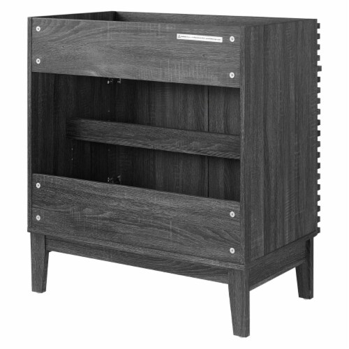 Render 30 Bathroom Vanity Cabinet, Charcoal, 29X18X32.5 - Qfc within Choosing the Right Charcoal Vanity for Your Space