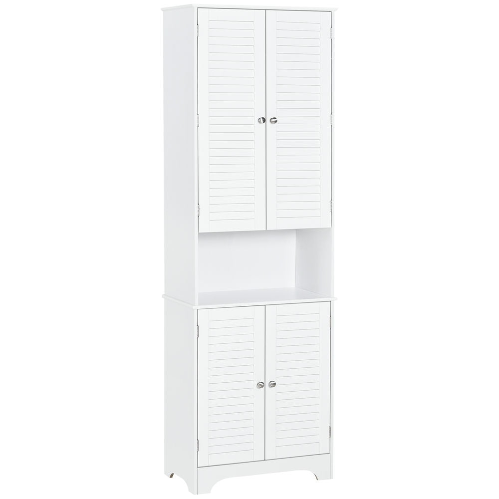 Resenkos Bathroom Floor Cabinet,Tall Narrow Bathroom Storage Cabinet ... pertaining to WLF2221 Linen Cabinet White how it transforms bedroom organization