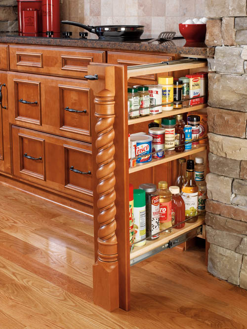 Rev-A-Shelf 432-Bf-6C / 6" Base Filler Pull-Out With Adjustable Wood ... regarding Expert Tips for Selecting and Installing Wood Vanity Base Filler Pull Out Organizers in Modern Cabinetry