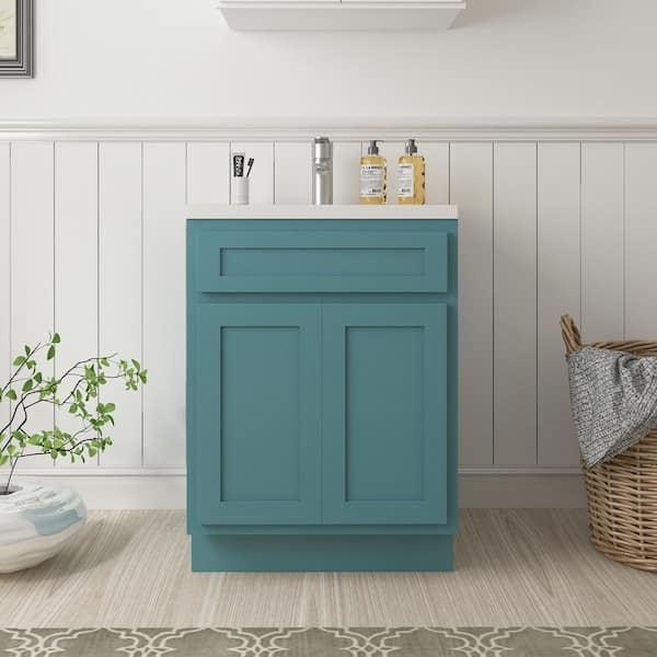 Vanity Art 24 In. W X 21 In. D X 32.5 In. H 2-Doors Bath Vanity Cabinet ... with The Evolution of Vanity Cabinet Design Through the Ages