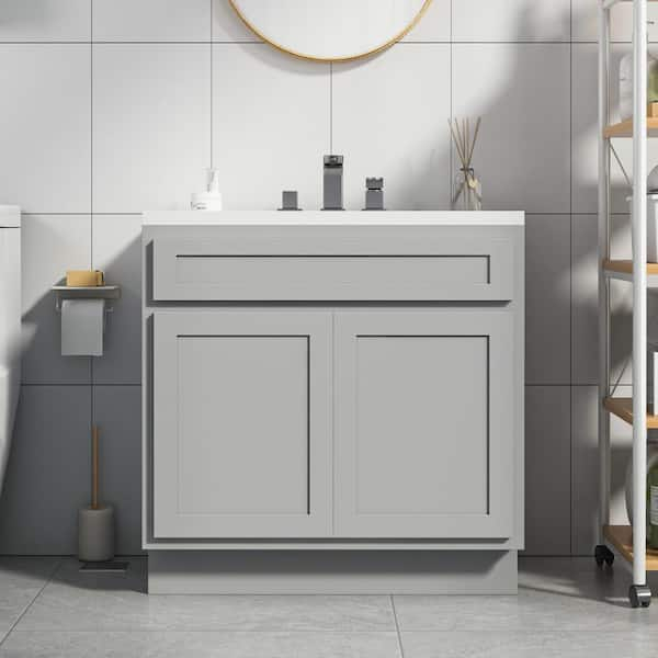 Vanity Art 30 In. W X 21 In. D X 32.5 In. H 2-Doors Bath Vanity Cabinet ... regarding The Evolution of Vanity Cabinet Design Through the Ages