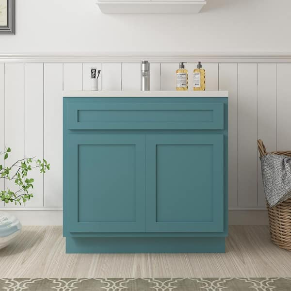 Vanity Art 36 In. W X 21 In. D X 32.5 In. H 2-Doors Bath Vanity Cabinet ... pertaining to Vanity Art Vanity Cabinet Only, 12"