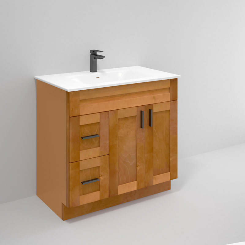 Vanity Atelier 36'' Bathroom Vanity Sink Base With Drawers Cabinet In ... within How to choose the right Newport 48 inch maple vanity cabinet for your bathroom renovation