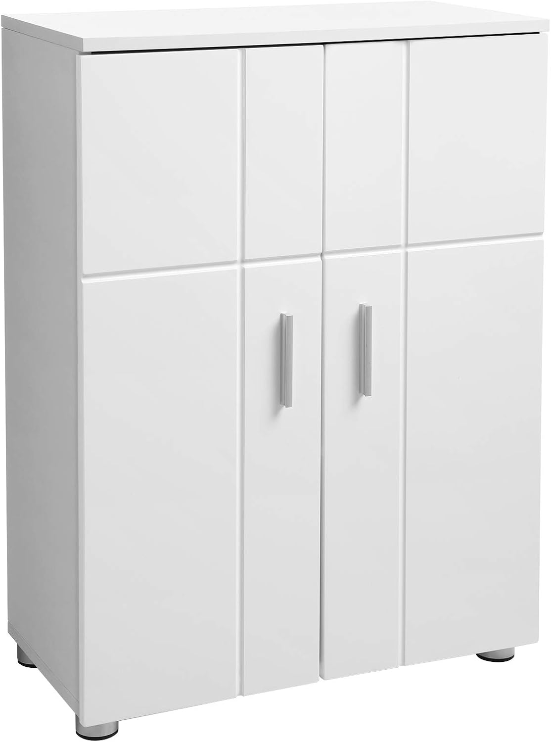 Vasagle Bathroom Floor Cabinet, Storage Cabinet Unit, Double Door ... for How to Choose the Right Bathroom Cabinet for Your Space and Needs