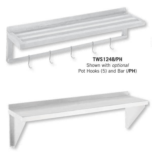 Wall Mounted Shelving | Aluminum Shelving | Channel Manufacturing regarding Understanding the Design Principles Behind Aeri Small Single Shelf Wall Mount Aluminum Structure