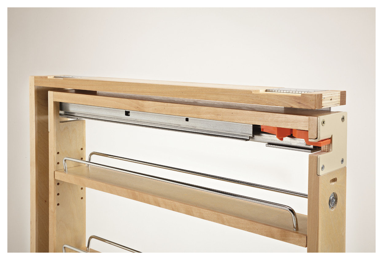 Wood Base Filler Pull Out Organizer For New Kitchen With Soft Close, 9 ... intended for Wood Vanity Base Filler Pull Out Organizer For New Cabinets