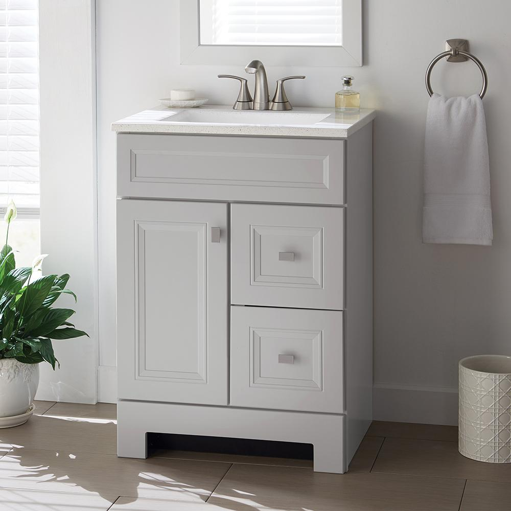 24 Inch Gray Bathroom Vanity – Bathroom Guide By Jetstwit throughout Altura 24" Bathroom Vanity Cabinet, Gray