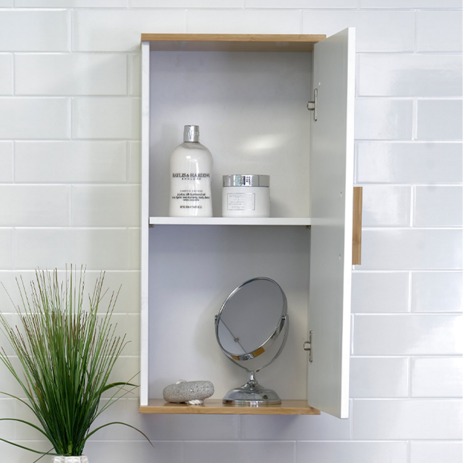 Bathroom Wall Storage White Cabinets Visiblesser White Wall Mounted intended for Avery Over-The-Toilet Wall-Mounted Storage Cabinet, White
