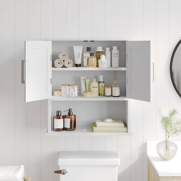Flash Furniture Vega Modern Bathroom Wall Mount Medicine Cabinet With ... intended for Maximizing Small Bathroom Space with Vega's White Medicine Cabinet Solutions