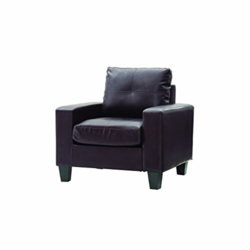 Glory Furniture Newbury G464A-C Newbury Club Chair , Dark Brown, 1 - Kroger for Design elements that make this dark brown accent chair a seating statement