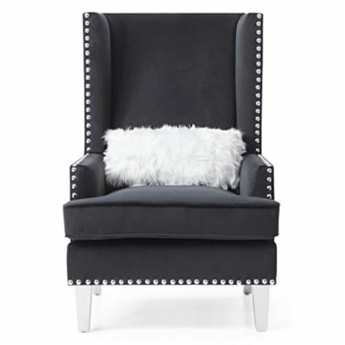 Glory Furniture Wilshire G0952A-Ac Chair , Black, 1 - Kroger intended for Design elements that make this dark brown accent chair a seating statement