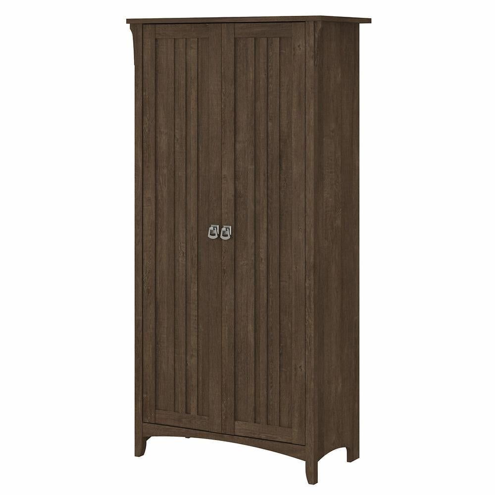 Salinas Bathroom Storage Cabinet With Doors In Ash Brown - Engineered ... regarding Understanding the Best Salinas Bathroom Storage Cabinet Options for Your Home
