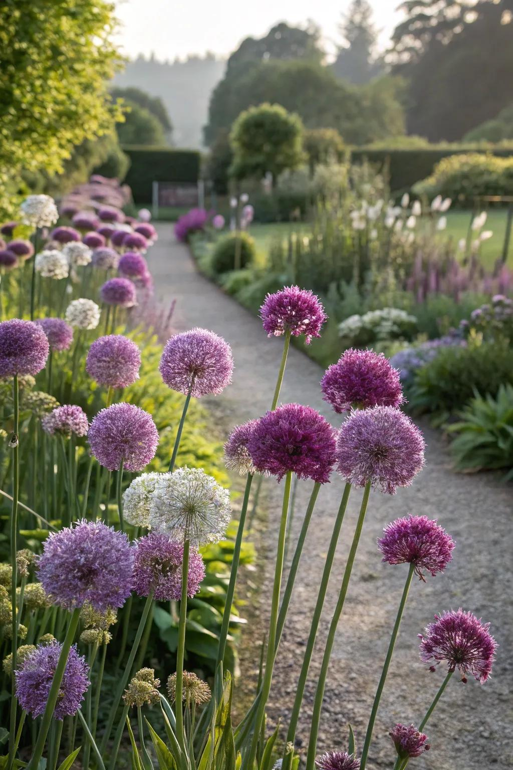 19+ Inspiring Allium Garden Design Ideas throughout Allium Garden Design