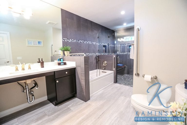 Universal Design Bathroom Remodeling Contractor In San Diego regarding Making bathroom safety look less clinical and more comfortable