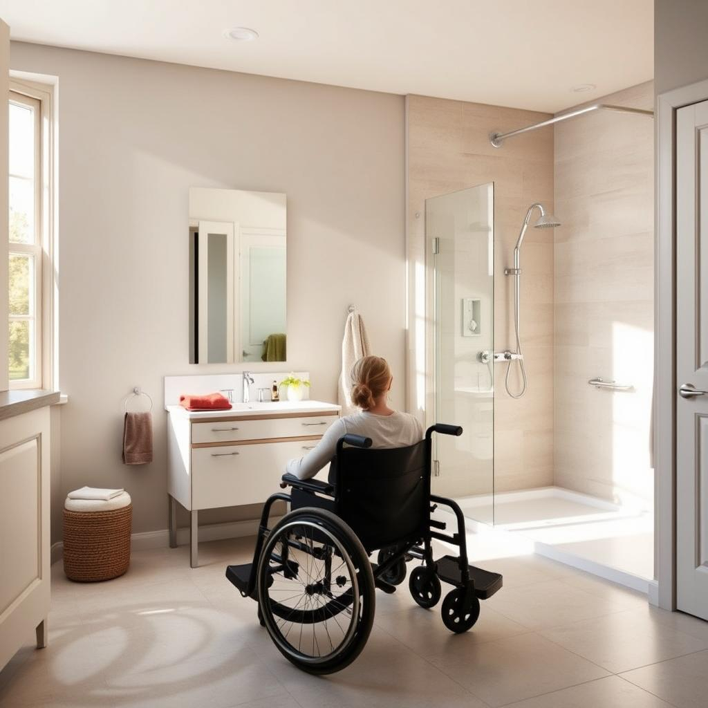Wheelchair-Accessible Bathroom Designs: A Comprehensive Guide throughout Accessible Bathroom Design Aging In Place