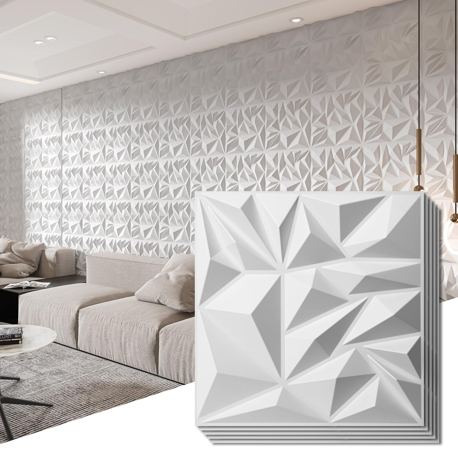 11 Stunning 3D Wall Panels To Transform Your Space for 3D Wall Panels Modern Bedroom