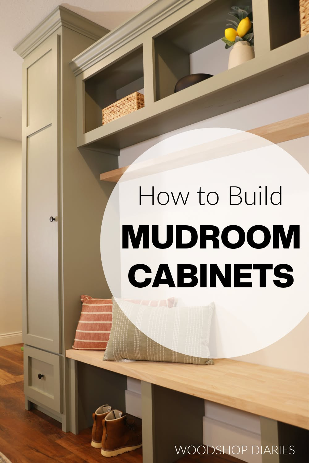 Diy Mudroom Closet – Artofit for Mudroom Shelf Design