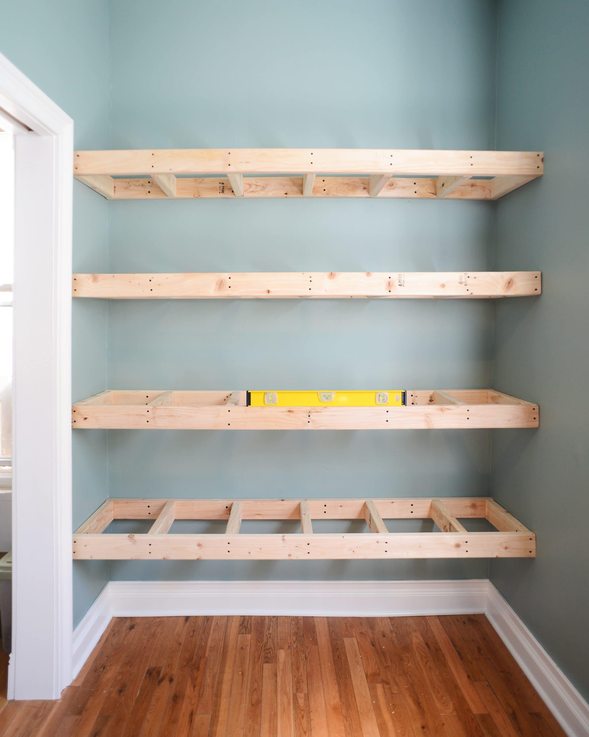 Mastering Diy Floating Shelves: A Step-By-Step Guide For Stylish And ... for Mudroom Shelf Design