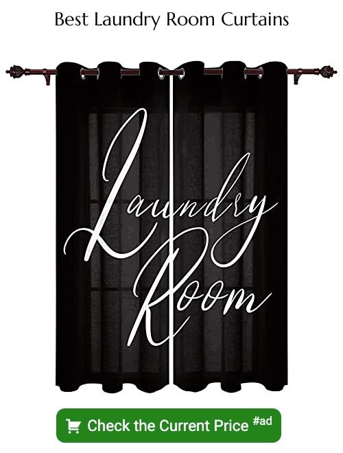 20 Laundry Room Curtains Ideas: A Comprehensive Guide for Laundry Curtain Tips