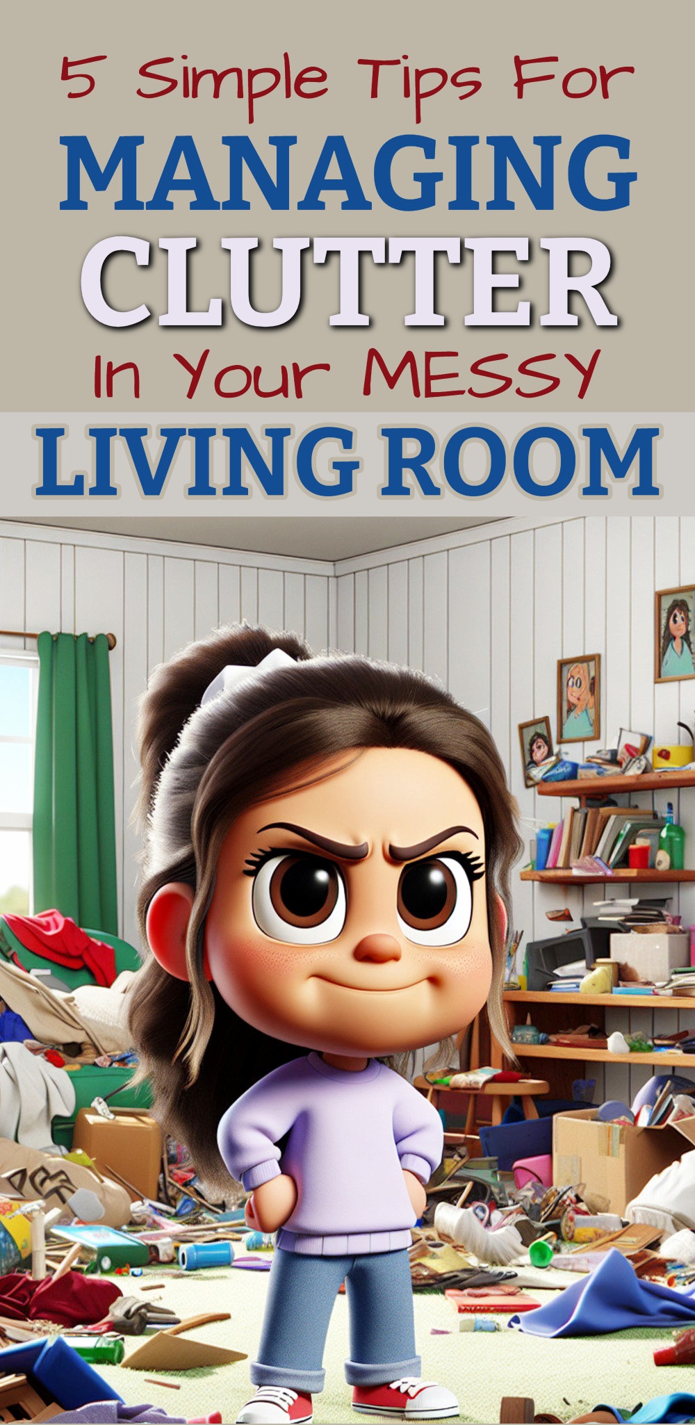 Managing Clutter In Messy Living Rooms - 5 Simple Strategies That Work for Dresser Organization Hacks
