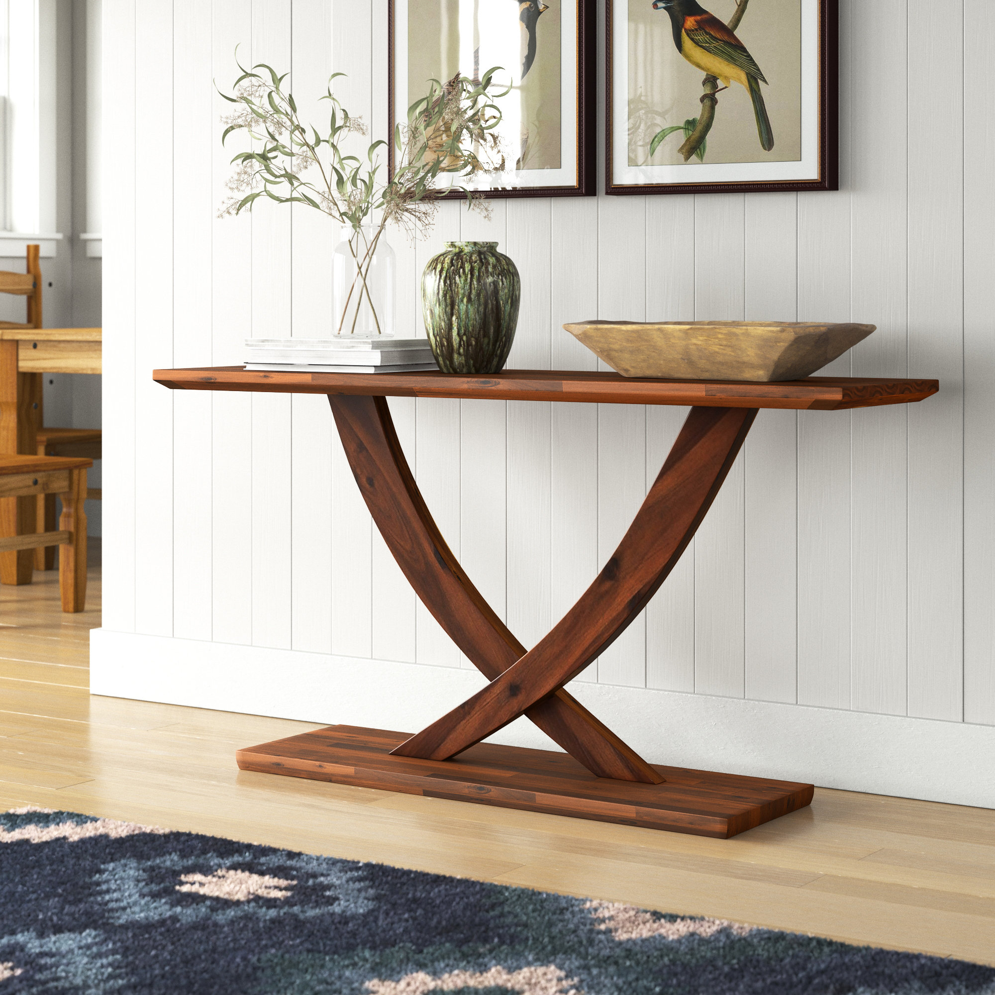 Wood Table Console for Bathroom Table Guide