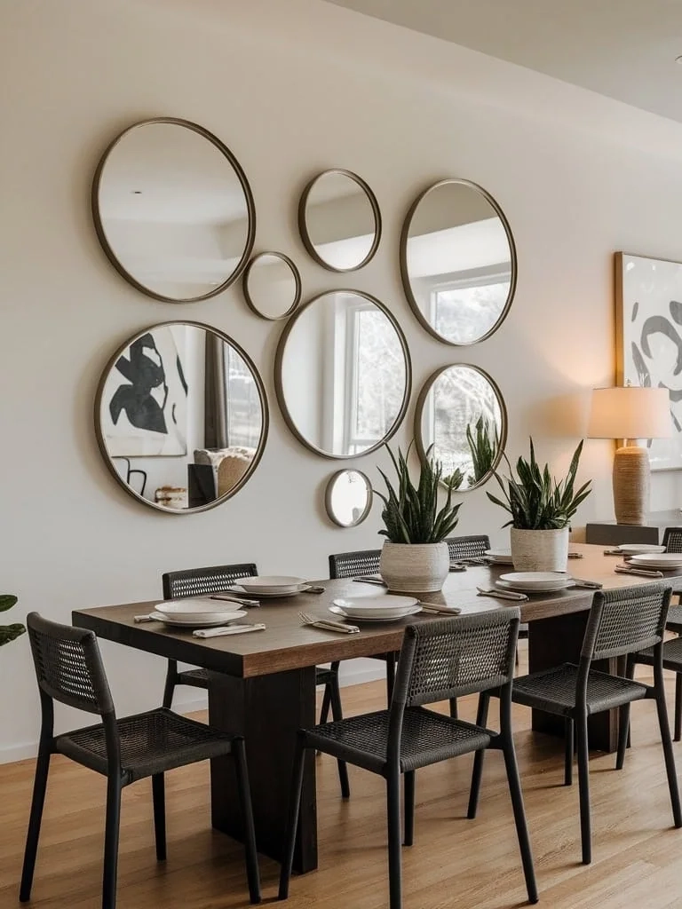 15 Stunning Dining Room Mirror Ideas - Chosen Furniture for Dining Room Mirror Tips