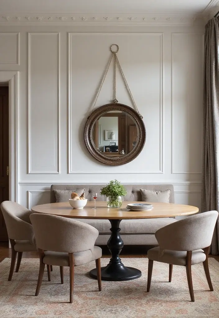 29 Mirror In Dining Room Ideas For Bigger, Brighter Spaces - Dinezoa for Dining Room Mirror Tips