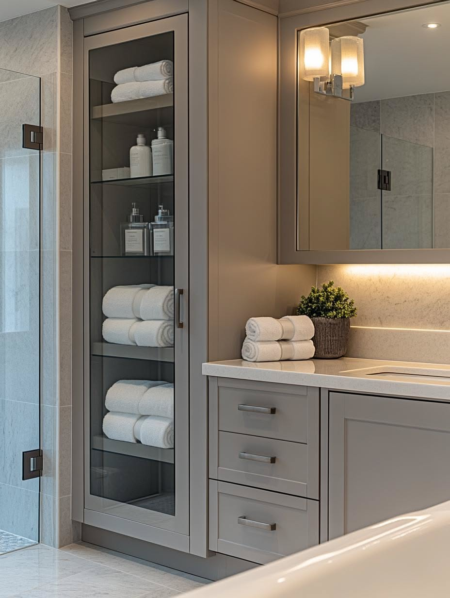 How the right bathroom cabinets can actually improve your daily morning routine