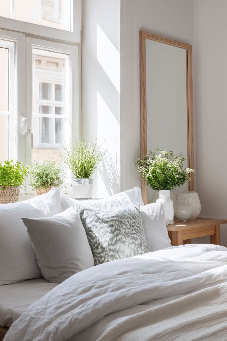 22 Inspiring Small Bedroom Ideas For Style And Function - Usedecor.com for Bedroom Mirror Design