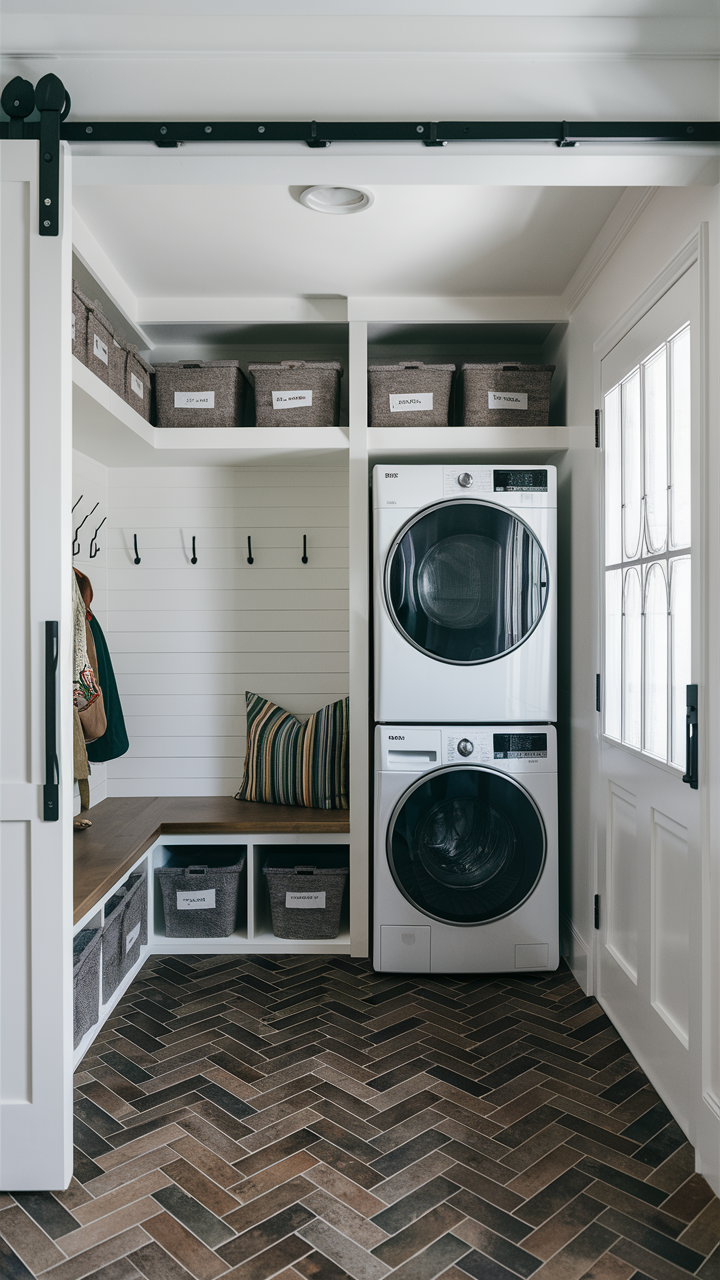 22 Mudroom Laundry Room Ideas For Stylish And Functional Spaces for Mudroom Towel Guide