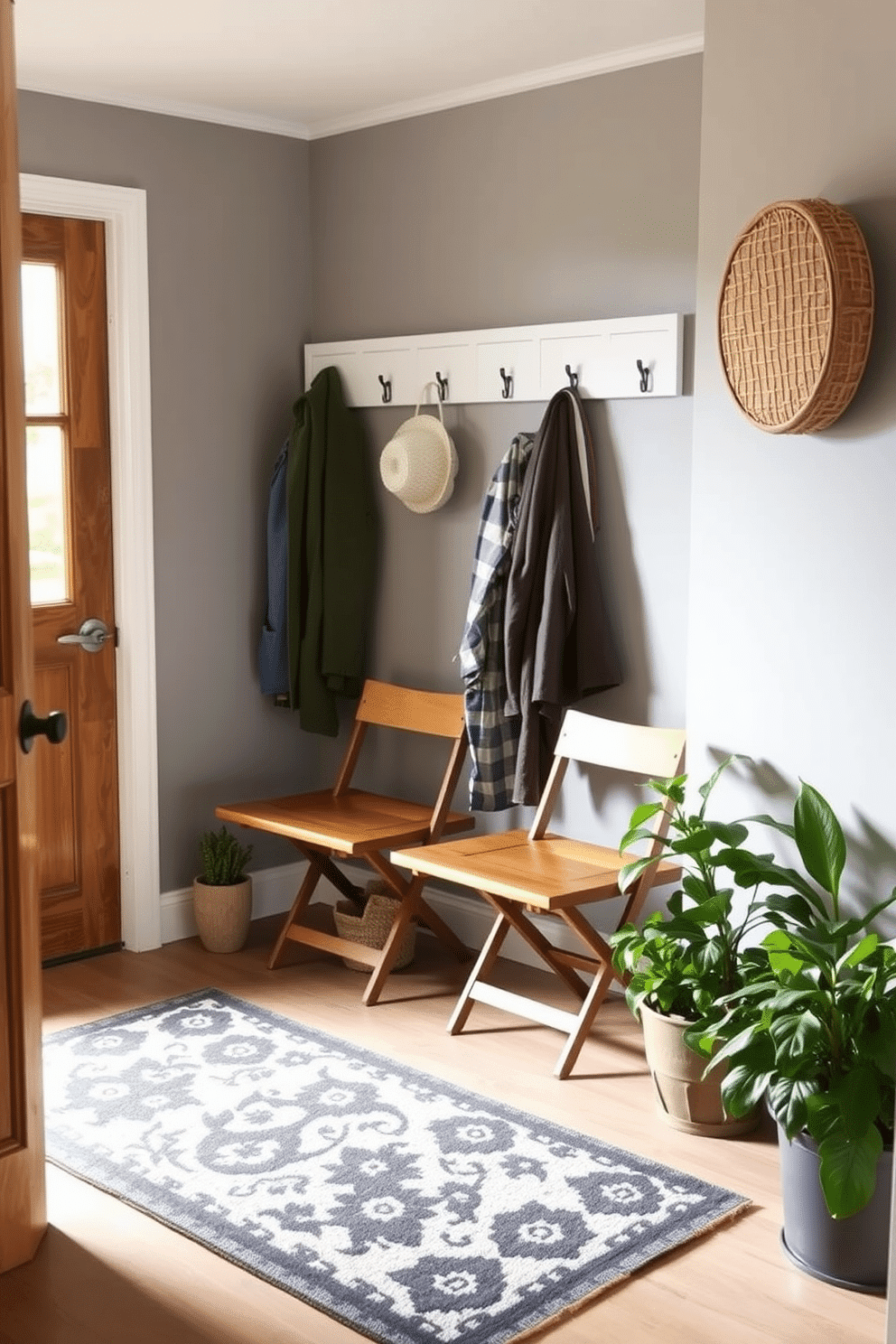 25+ Small Mudroom Design Ideas For A Stylish Entryway – Engineers And ... for Mudroom Chair Design