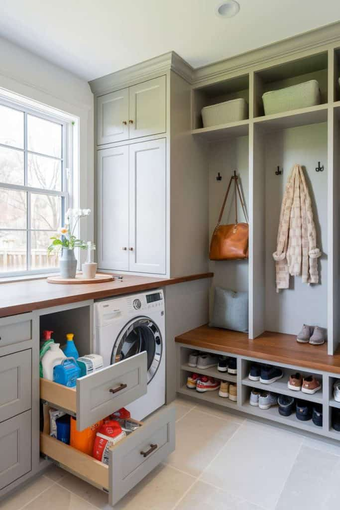 27 Clever Mudroom And Laundry Room Ideas To Maximize Space for Mudroom Towel Guide