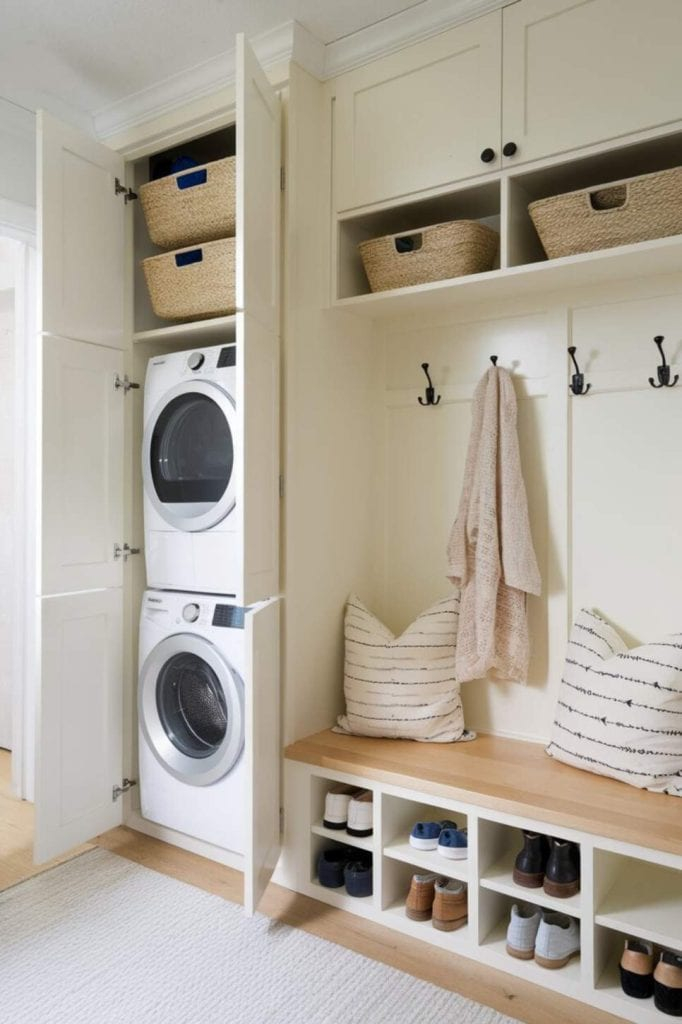 Clever Drying Stations and Wall Hooks That Transform Chaotic Mudrooms into Peaceful Spaces