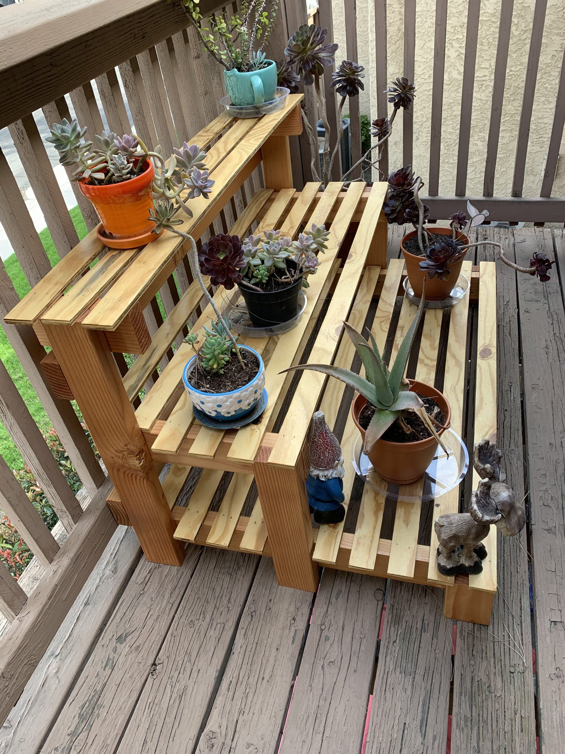 Diy Plant Shelves Outdoor At Mia Mort Blog for Patio Shelf Tips