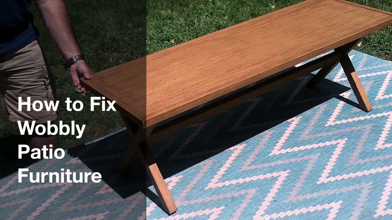 How To Fix Wobbly Patio Chairs At Allan Sturtz Blog for Patio Chair Tips