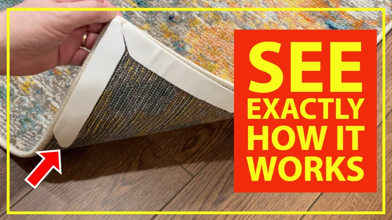 How To Keep Area Rug From Sliding On Carpet At Eve Collie Blog for Laundry Rug Hacks