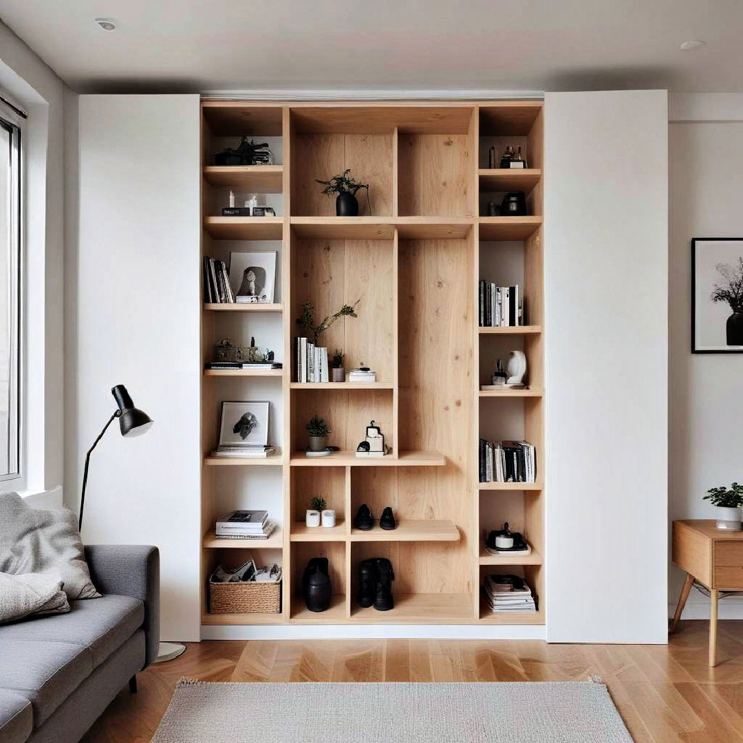 Smart Storage Solutions For A Minimalist Home Design for Living Room Bench Design