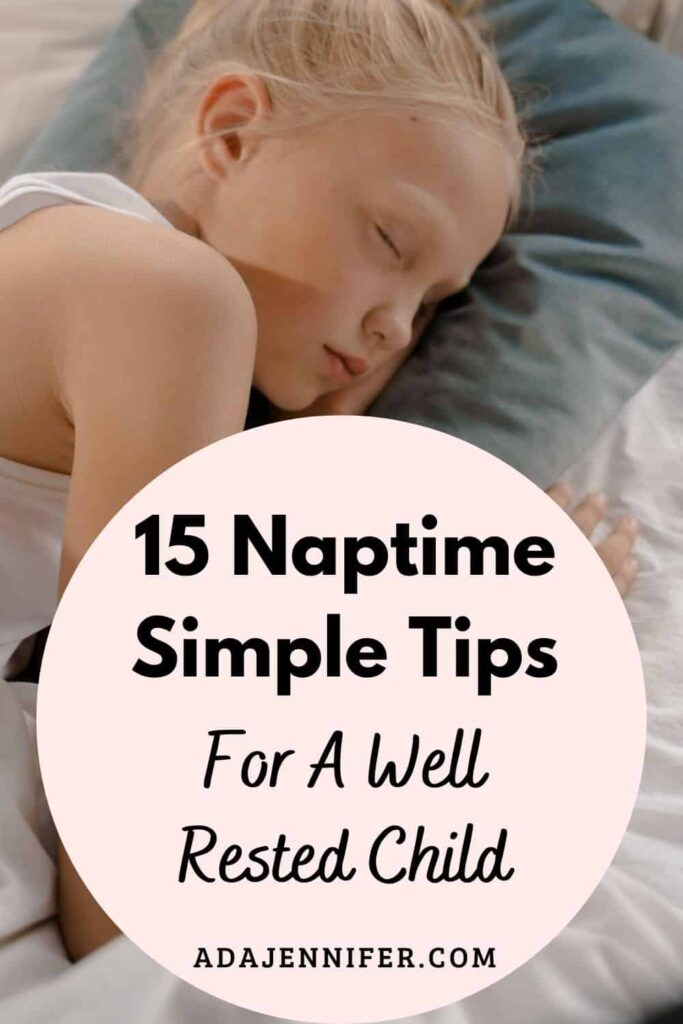15 Naptime Simple Tips For A Well-Rested Child! - Ada Jennifer for Nursery Blind Tips
