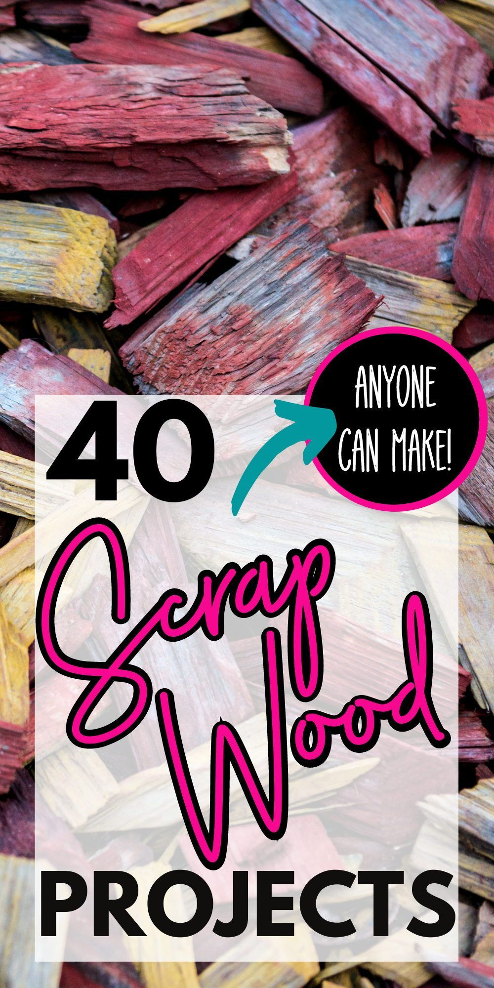 40 Scrap Wood Projects | Diy And Crafts | Scrap Pieces Of Wood Projects ... for Deck Shelf Tips