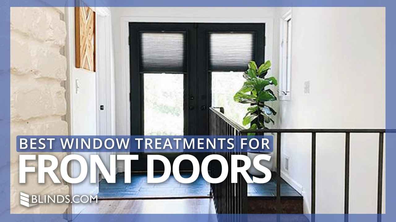 Glass Door Blinds Inside Window for Entryway Blind Tips