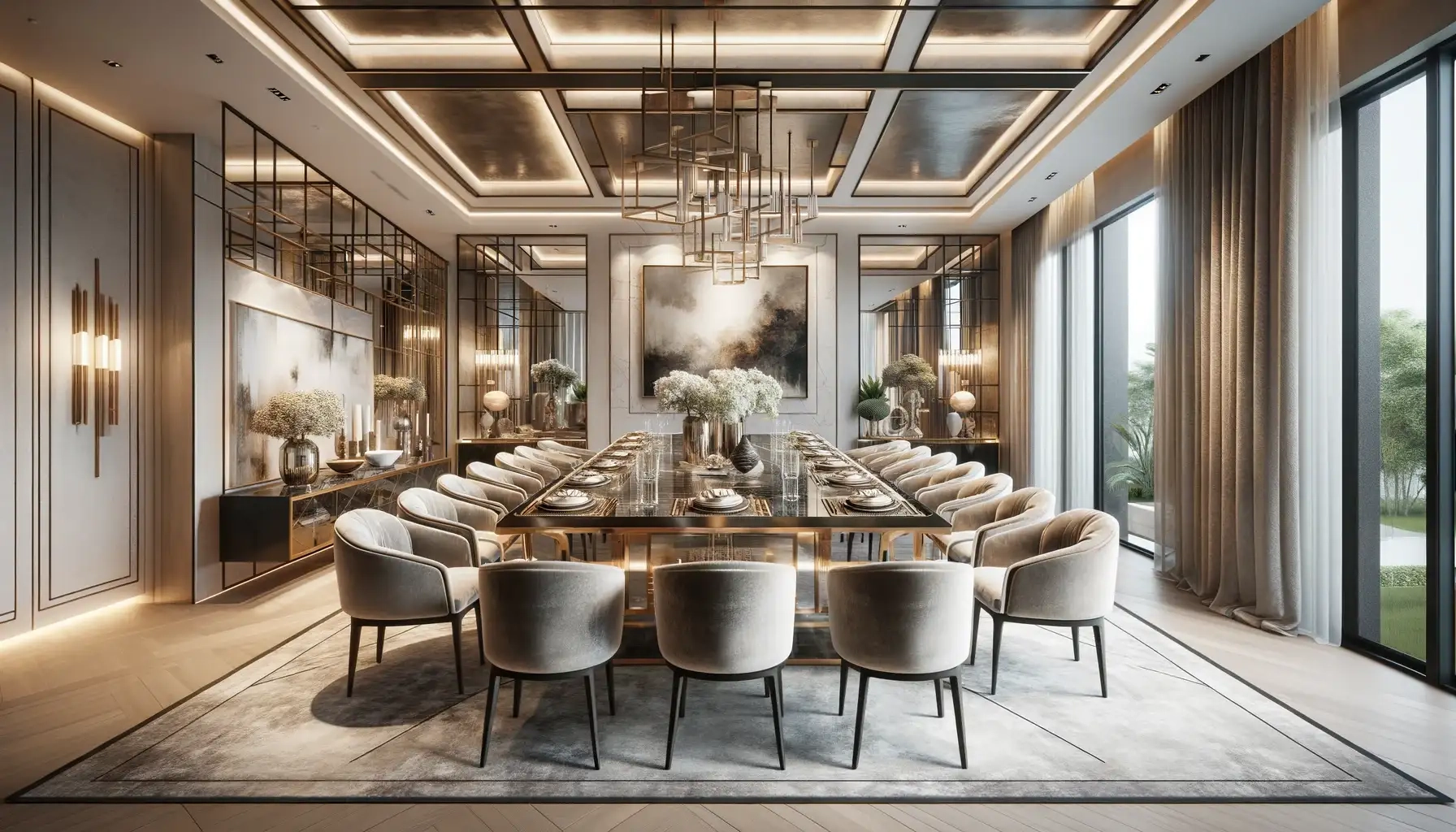 Modern Dining Room Design for Dining Room Storage Design