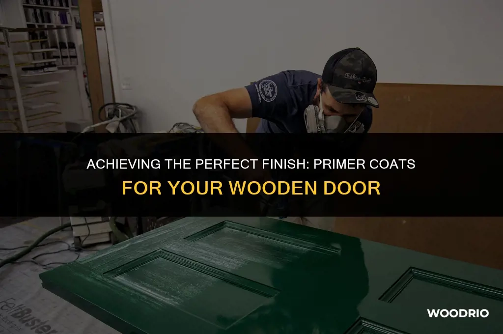 Achieving The Perfect Finish: Primer Coats For Your Wooden Door | Woodrio for How To Paint A Front Door