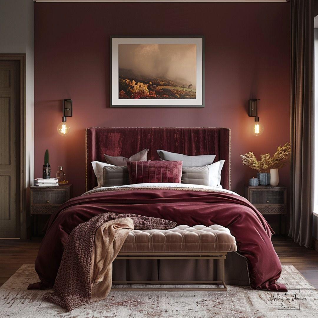 Burgundy Home Accents for Fall: Where Deep Red Earns Its Place