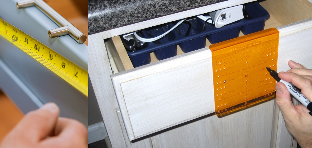 Measure Cabinet Handles for Existing Holes Before Buying Replacements
